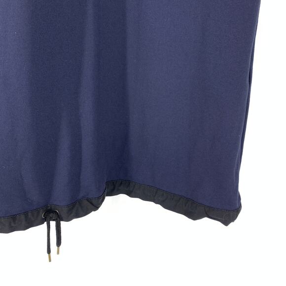 COS Womens Size US Size Small T-Shirt Dress Cinched Hem Pockets Blue Black - Picture 4 of 6